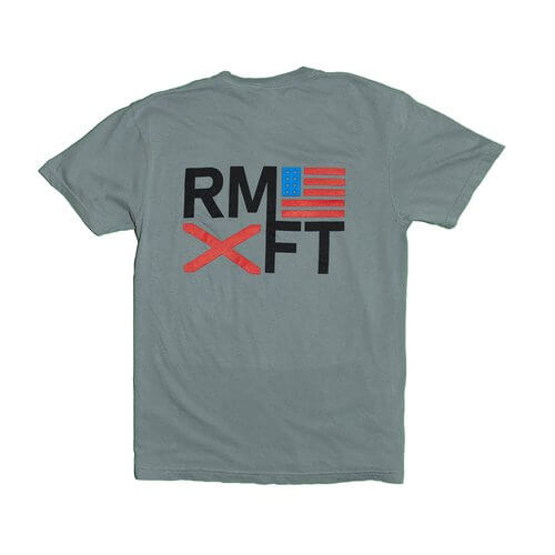 Grey short-sleeve RMFT tee