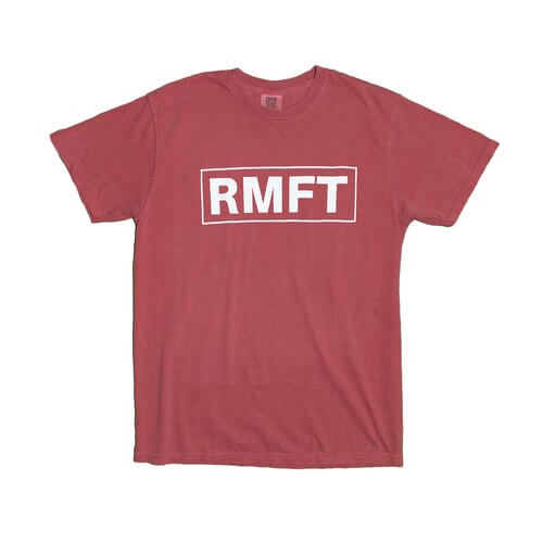 Crimson RMFT short-sleeve tee